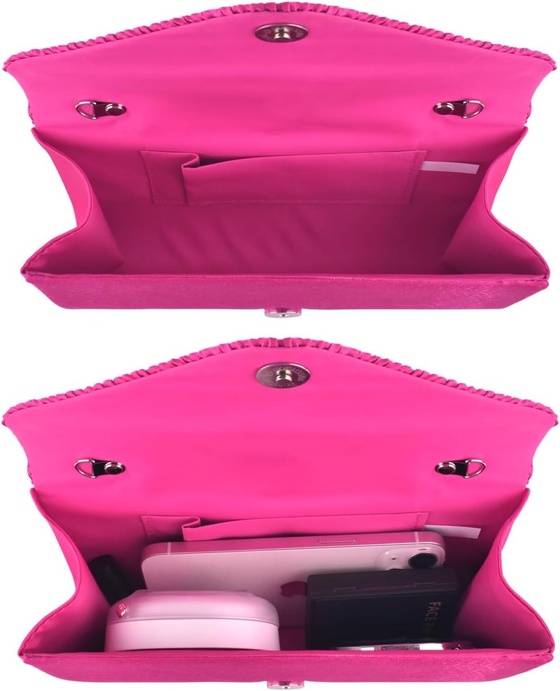 TINDTOP Evening Clutch Purses for Women Handbags for Formal Wedding Party Cocktail Prom Crossbody Shoulder Envelope Bag | for Formal Wedding, Party, Cocktail, Prom, for Formal Wedding, Party - Image 4